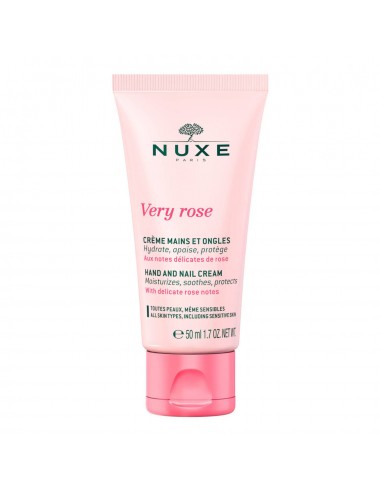 NUXE VERY ROSE CREMA MANOS Y UÑAS 50ML