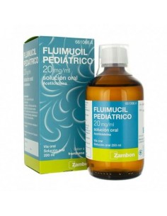 FLUIMUCIL PEDIATRICO 20 MG/ML SOLUCION ORAL 200 ml