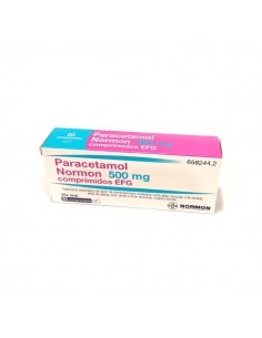 PARACETAMOL NORMON 500 mg COMPRIMIDOS EFG