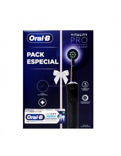 ORAL B VITALITY PRO PROTECT X CLEAN NEGRO PACK ESPECIAL