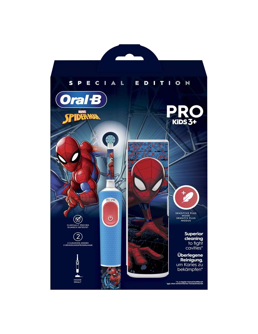 Oral-B Marvel Spider-Man Cepillo Eléctrico Recargable 1 Unidad