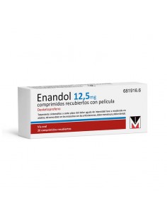 ENANDOL 12,5 MG 20 COMPRIMIDOS RECUBIERTOS