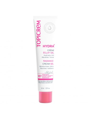 TOPICREM HYDRA+ GEL HIDRATANTE ILUMINADOR 40ML