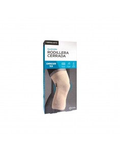 FARMALASTIC SUJECIÓN RODILLERA CERRADA COMPRESSION TECH BEIGE TALLA P