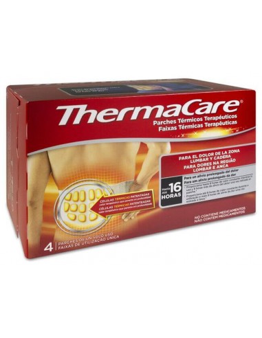 THERMACARE LUMBAR Y CADERA 4 PARCHES TERMICOS**