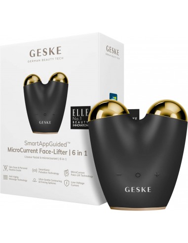 GESKE MICROCURRENT FACE-LIFTER 6 EN 1 NEGRO CAJA