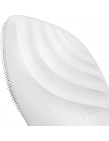 GESKE SONIC FACIAL BRUSH 5 EN 1 BLANCO ROSADO DETALLE