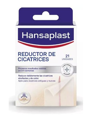 HANSAPLAST REDUCTOR CICATRICES 21 UNIDADES