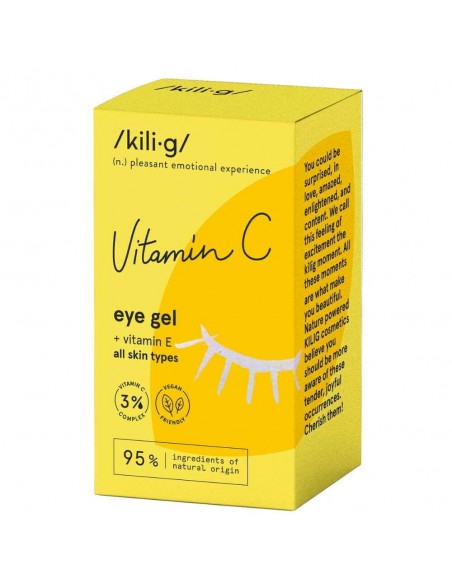 KILIG GEL CONTORNO DE OJOS VITAMINA C 15ML_CAJA