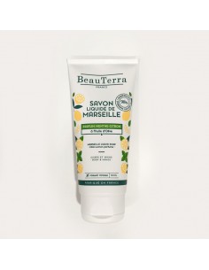 BEAUTERRA JABON LIQUIDO DE MARSELLA MENTA-LIMON 100ML