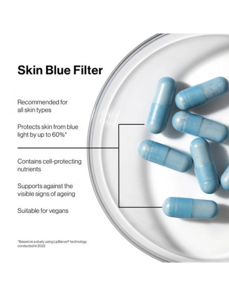 ADVANCED NUTRITION SKIN BLUE FILTER 60 CAPSULAS DETALLE