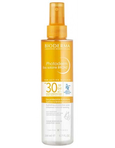 BIODERMA PHOTODERM EAU SOLAIRE BRONZ SPF30 200 ML