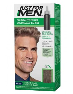 JUST FOR MEN COLORANTE EN GEL CASTAÑO CLARO