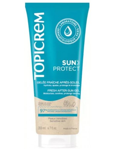 TOPICREM SUN PROTECT FRESH AFTER-SUN GEL 200ML