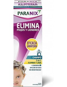 PARANIX ELIMINA PIOJOS Y LIENDRES 200 ML