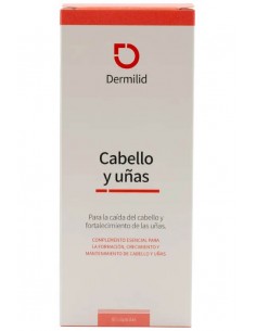 DERMILID CABELLO Y UÑAS 60 CAPSULAS