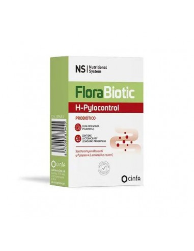 NS FLORABIOTIC H-PYLOCONTROL 28 CAPSULAS