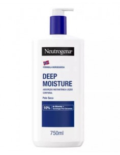 NEUTROGENA DEEP MOISTURE LOCION CORPORAL HIPOALERGENICA PIEL SENSIBLE 750ML