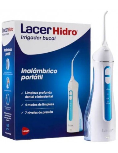 LACER HIDRO IRRIGADOR BUCAL INALAMBRICO PORTATIL