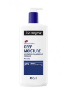 NEUTROGENA HIDRATACION PROFUNDA LOCION CORPORAL PIEL SECA 400 ML