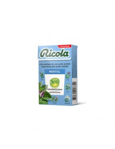 RICOLA CARAMELOS SIN AZUCAR SABOR MENTOL 50 G