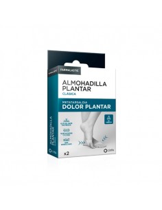 FARMALASTIC ALMOHADILLA PLANTAR CLASICA TALLA UNICA 2 UNIDADES