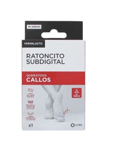 FARMALASTIC RATONCITO SUBDIGITAL CALLOS PIE DERECHO TALLA UNICA 1 UNIDAD