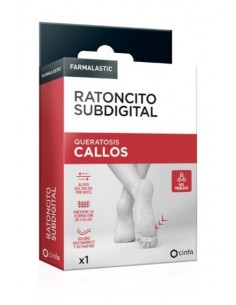 FARMALASTIC RATONCITO SUBDIGITAL CALLOS PIE IZQUIERDO TALLA UNICA 1 UNIDAD