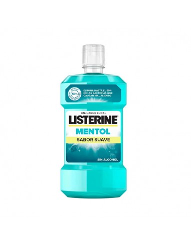 LISTERINE MENTOL SABOR SUAVE 750ML