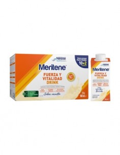 MERITENE FUERZA Y VITALIDAD DRINK SABOR VAINILLA 12X180 ML