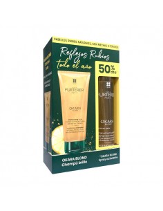 RENE FURTERER OKARA BLOND CHAMPU BRILLO 200 ML + SPRAY ACLARANTE 150 ML