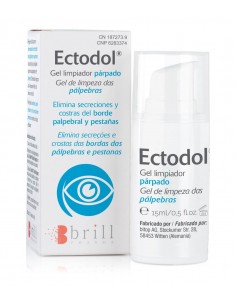 ECTODOL GEL LIMPIADOR PARPADOS 15 ML