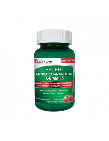 EXPERT ANTICAIDA GUMMIES SABOR ARANDANO 60 CARAMELOS DE GOMA