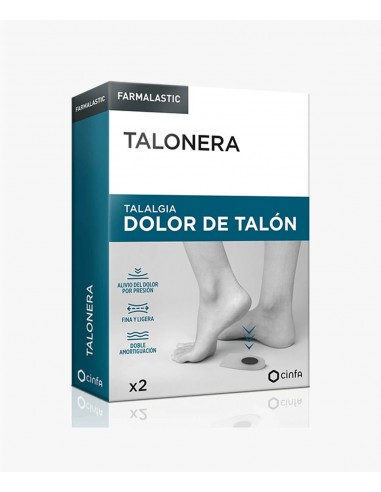 FARMALASTIC TALONERA TALLA MEDIANA 2 UNIDADES