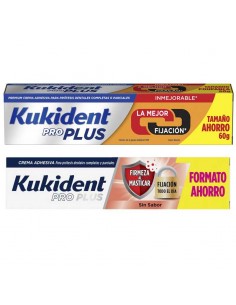 KUKIDENT PRO PLUS FIRMEZA AL MASTICAR 60GR PROMO 2º AL 30%