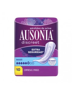 AUSONIA DISCREET MAXI 6 10 UNIDADES