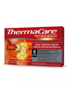 THERMACARE RODILLA PARCHE TERMICO 2 UNIDADES