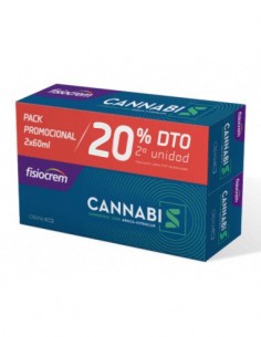 CANNABIS CREMA PACK DUPLO 2X60 ML