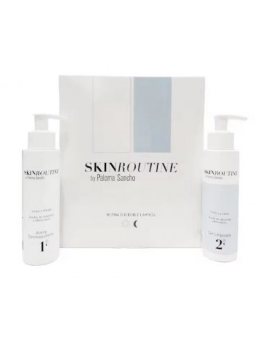 SKINROUTINE RUTINA DUO DOBLE LIMPIEZA ACEITE + GEL DESMAQUILLANTE