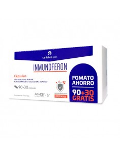 INMUNOFERON PACK 90 CAPSULAS + 30 CAPSULAS