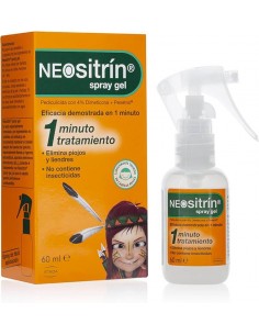 NEOSITRIN SPRAY GEL ANTIPIOJOS TRATAMIENTO 1 MINUTO 60 ML