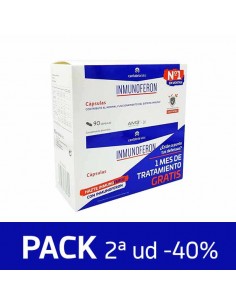 INMUNOFERON PACK DUPLO 90+90 CAPSULAS