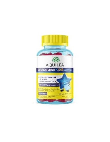 AQUILEA SUEÑO KIDS GUMMIES SABOR MORA 30 GOMINOLAS