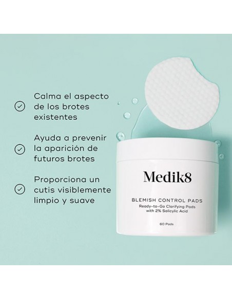 MEDIK8 BLEMISH CONTROL PADS 60 DISCOS