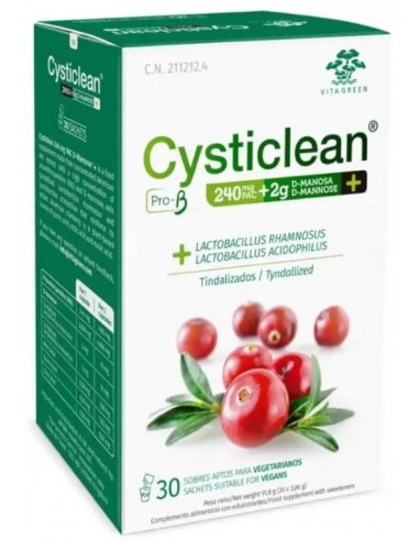 CYSTICLEAN PRO-B D-MANOSA 30 SOBRES 3,06 G