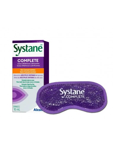 SYSTANE PACK SALUD OCULAR SYSTANE COMPLETE GOTAS 10ML + ANTIFAZ FRIO CALOR