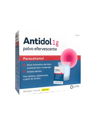 ANTIDOL 1 G 10 SOBRES POLVO EFERVESCENTE