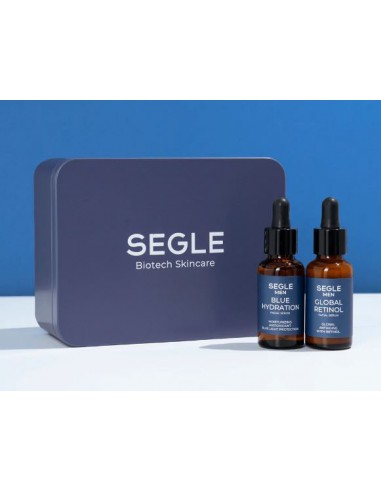 SEGLE PACK MEN SERUM BLUE HYDRATION + SERUM GLOBAL RETINOL