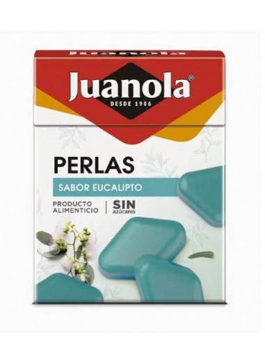 JUANOLA PERLAS SABOR EUCALIPTO 25 G