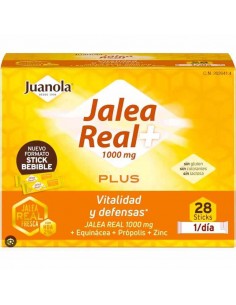 JUANOLA JALEA REAL PLUS 28 SOBRES 10 ML